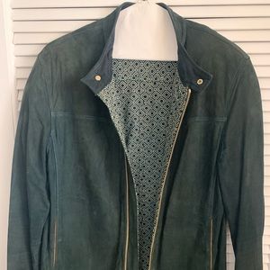 Zara men’s Goat leather jacket, studio collection